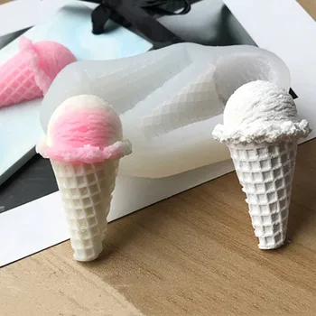 Zmrzlinu Silikonové Formy DIY Epoxidové Fondant Dort Pečení, Dekorace Čokoládové Formy zmrzlina Modelování Silikonové Formy