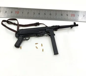 Na Prodej 1/6 UDĚLAL D80151 druhé světové VÁLKY Africké Armády Generál Války Hlavní Zbraň MP40 Puška Nemůže Být Vyhozen S Tašky Pro Panenku Akce
