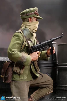 Na Prodej 1/6 UDĚLAL D80151 druhé světové VÁLKY Africké Armády Generál Války Hlavní Zbraň MP40 Puška Nemůže Být Vyhozen S Tašky Pro Panenku Akce 1