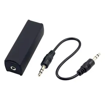 3,5 mm Audio Aux Kabel Proti rušení, zemní Smyčky Šum Filtr Odpojovač Eliminovat Rušení pro Domácí Stereo Car Audio Systému 2