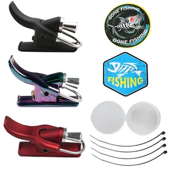 2 Ks Casting Finger Protector Dělo Klip Pevné Surf Rybaření Trigger Podpory Z Nerezové Oceli Bezpečnostní Rybářské Příslušenství