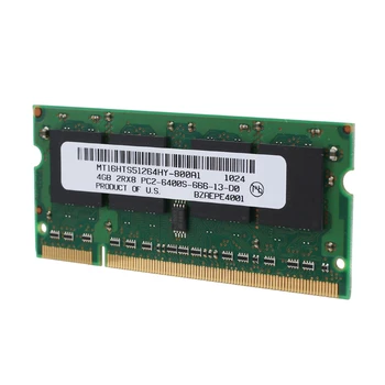 4GB DDR2 Notebook Ram 800Mhz PC2 6400 SODIMM 2RX8 200 Kolíky Pro AMD Laptop Paměti 1