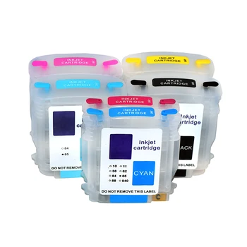 Prázdné Tiskárny Inkoustové Kazety pro HP 84 85 pro HP Designjet 30 90 130 Tiskárny s Čipem