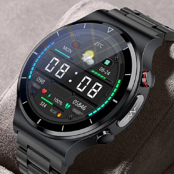 2022 Nové EKG+PPG Chytré hodinky Muži 360*360 HD Full Touch Screen Chytré Hodinky Muži tělesné teploty, Tepové Frekvence, Krevní Tlak