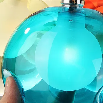 Kreativní replika lampy designový lustr obchod s oblečením skla míč bublina lampa Kuchyň Statku Jídelní stůl globe lustr 5