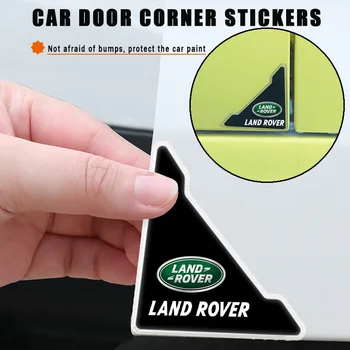 Dveře auta Rohu Vložit Anti-kolize Protector Nálepka Pro Land Rover L322 Range Evoque Znak Discovery 2 3 4 Sport Příslušenství