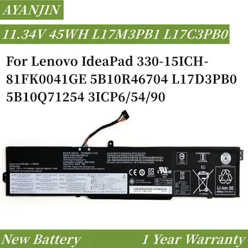 L17M3PB1 L17C3PB0 11.34 V 45WH Baterie Notebooku Pro Lenovo IdeaPad 330-15ICH-81FK0041GE 5B10R46704 L17D3PB0 5B10Q71254 3ICP6/54/90