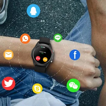 Xiaomi Nový Muži Chytré Hodinky Ženy Pro Android, IOS Krevního Tlaku, Tepové Frekvence Vodotěsné Multifunkční Sportovní Smartwatch 2