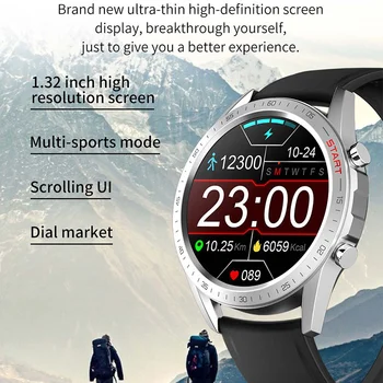 Xiaomi Nový Muži Chytré Hodinky Ženy Pro Android, IOS Krevního Tlaku, Tepové Frekvence Vodotěsné Multifunkční Sportovní Smartwatch 5